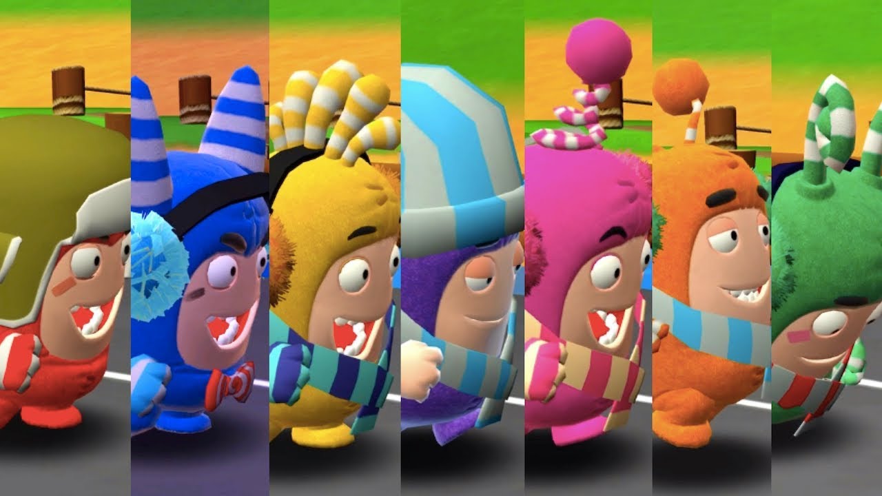 Oddbods Turbo Run - All Christmas Runners