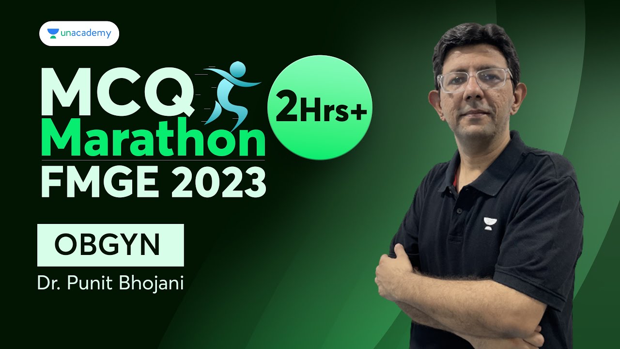 FMGE MCQs Marathon - OBGYN with Dr. Punit Bhojani