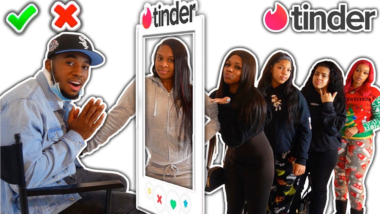 TINDER IN REAL LIFE | GUYS SWIPE GIRLS
