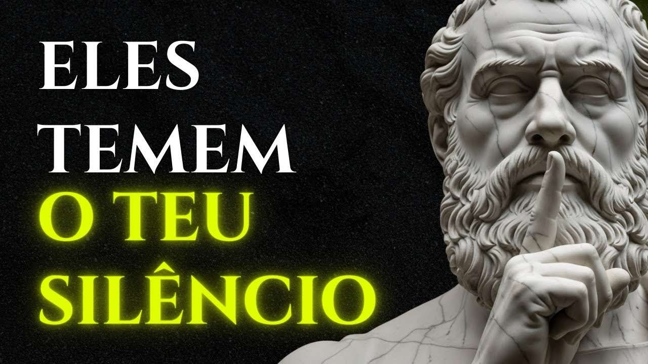 O SILÊNCIO QUE FAZ QUALQUER UM TE RESPEITAR | Estoicismo