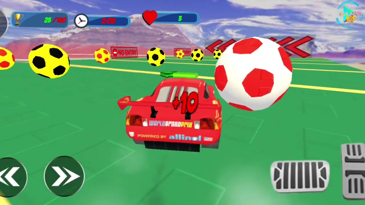 new mega ramp Lightning McQueen stunts #games #androidgames w