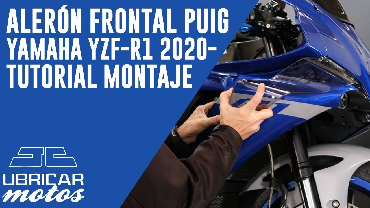 Alerón frontal Yamaha YZF-R1 2020- | Tutorial/Montaje / Puig Ref: 20523