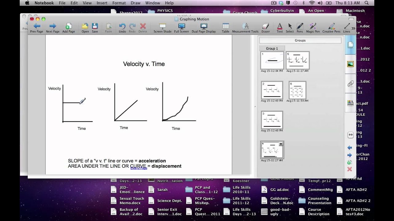 Graphical Analysis of Motion