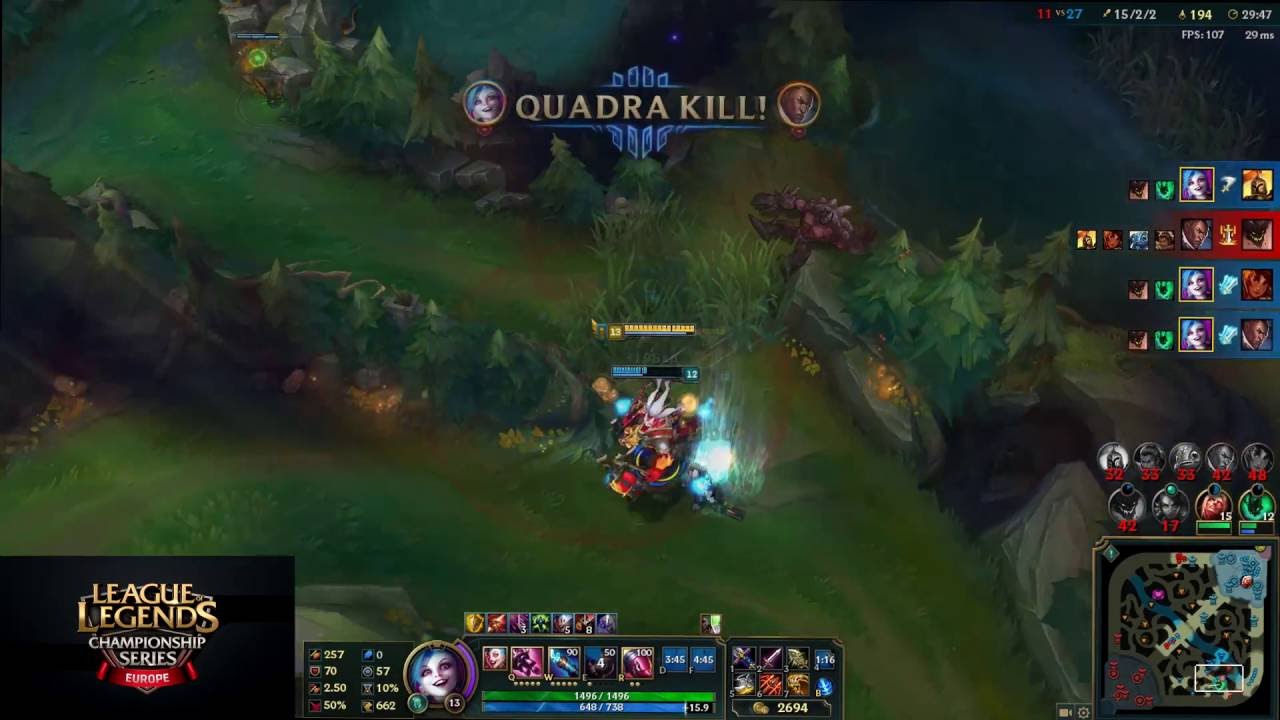 Rekkles Jinx Quadra