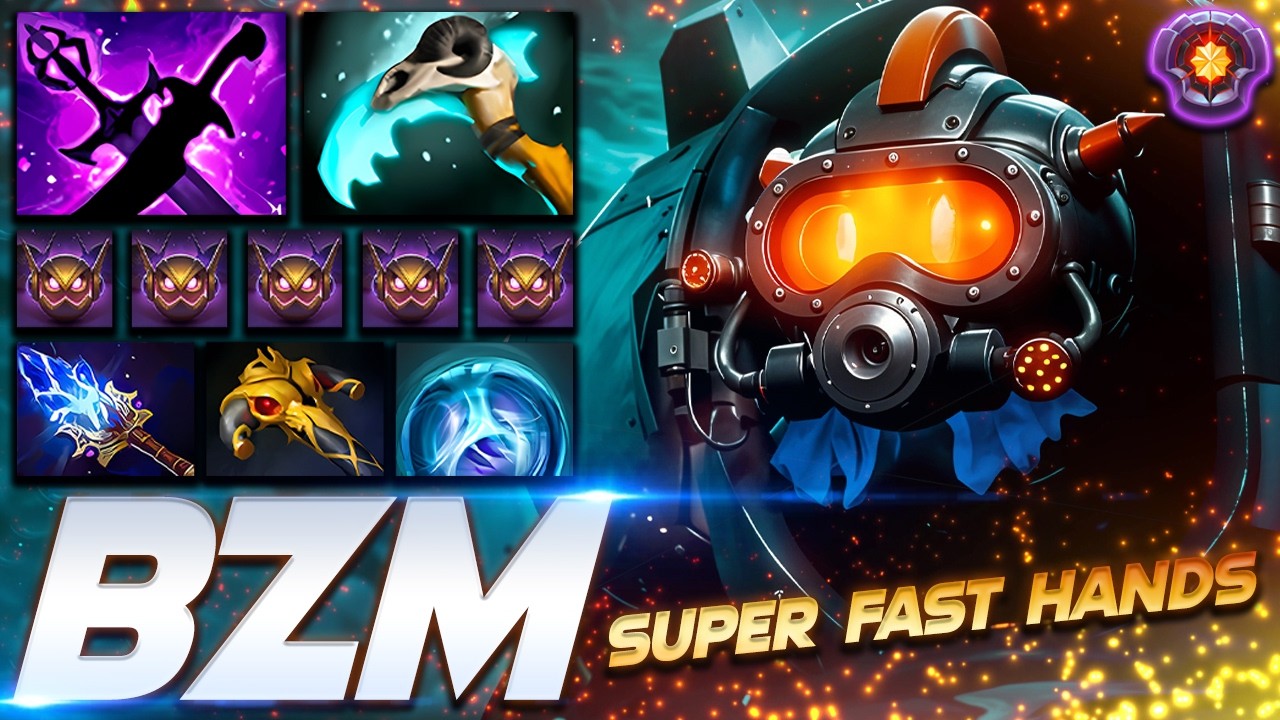 bzm Tinker Super Fast Hands - Dota 2 Pro Gameplay [Watch & Learn]