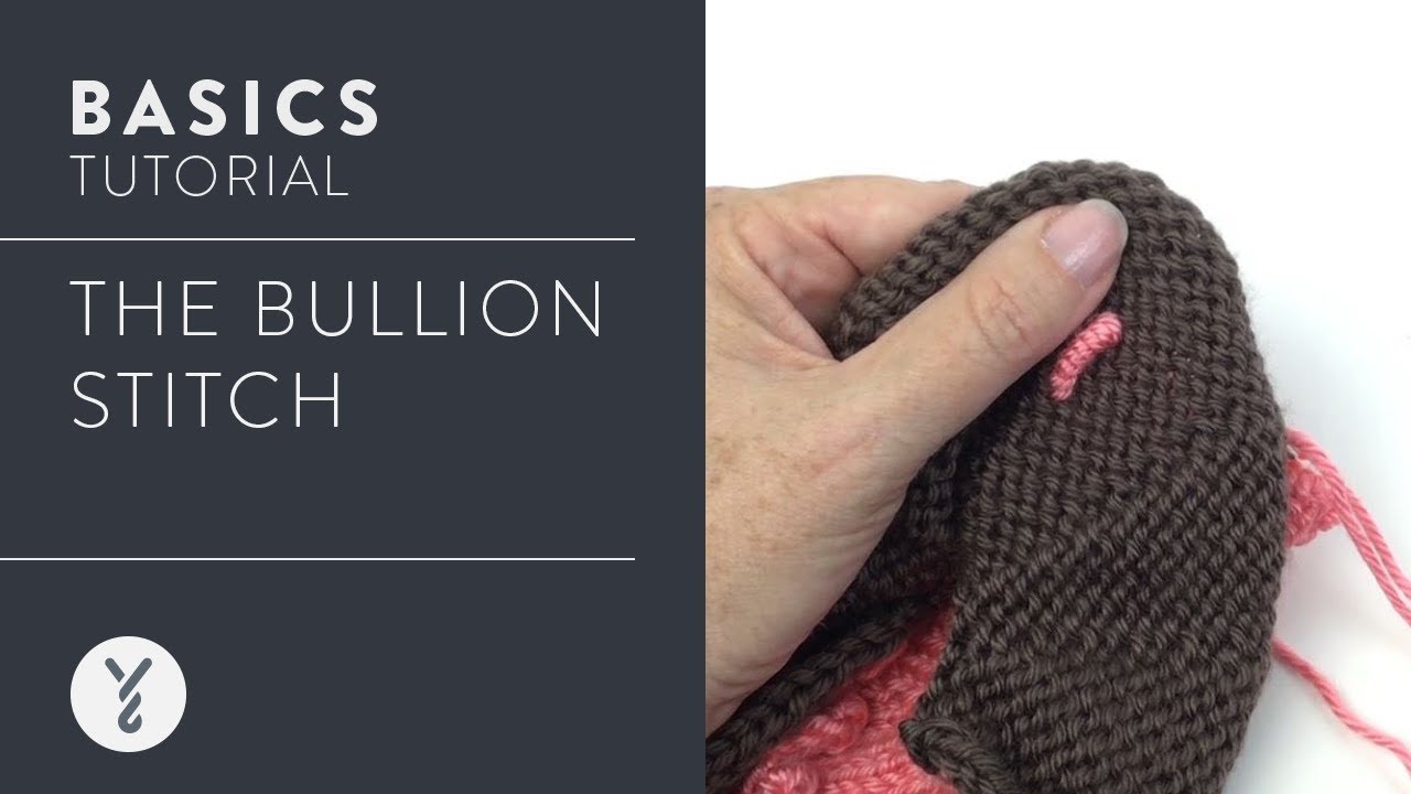 Embroider the Bullion Stitch