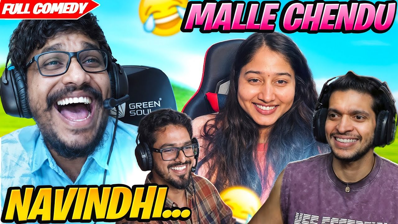 FULL COMEDY | NAVINDHI MALLE CHENDU!!! | BGMI Telugu | RUTHLESS GAMING