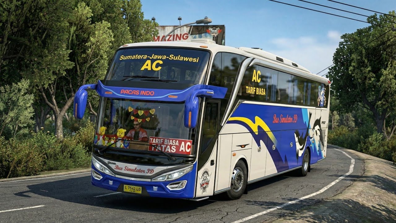 Bus Telolet Basuri mencari Telur Raksasa || Bus Simulator Indonesia