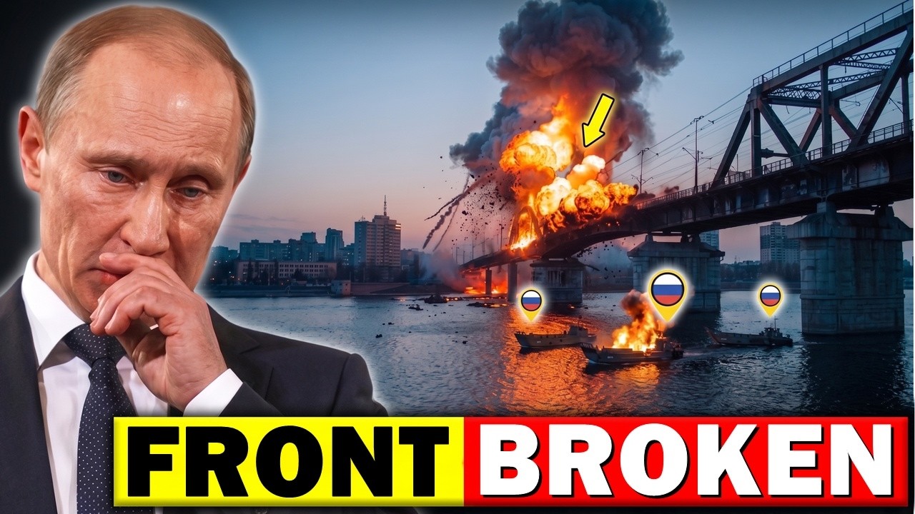 Crimea CUT OFF: UA Ghosts Trigger Total Collapse as Putin's Bridge FALLS