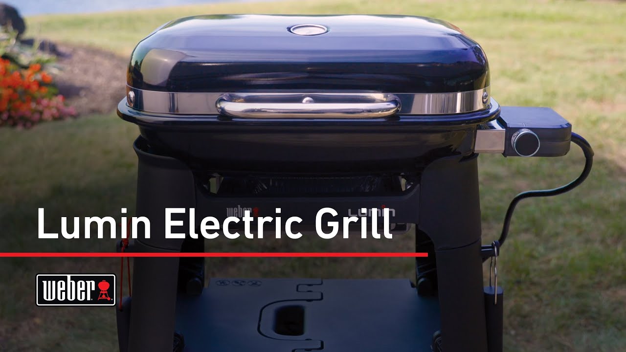 Introducing the Weber Lumin Electric Grill