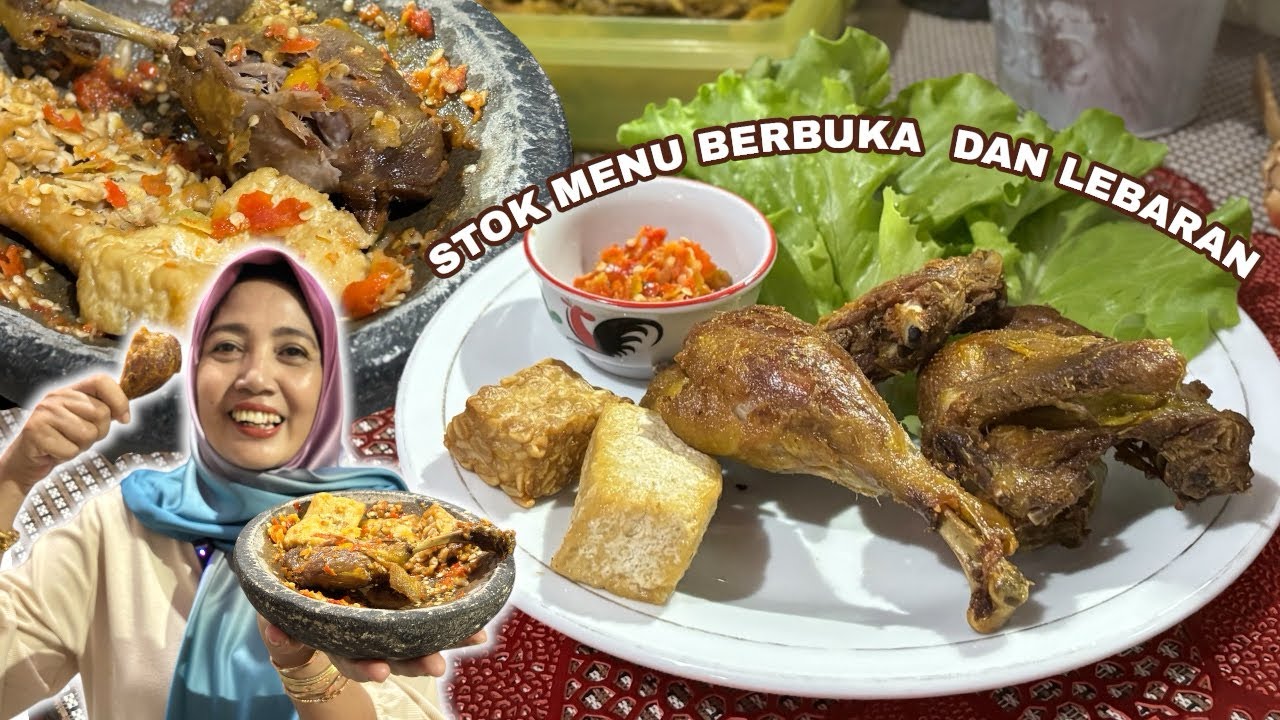RESEP MUDAH BEBEK GORENG SAMBAL BAWANG🔥 bebeknya empuk, gurih, gak bau!