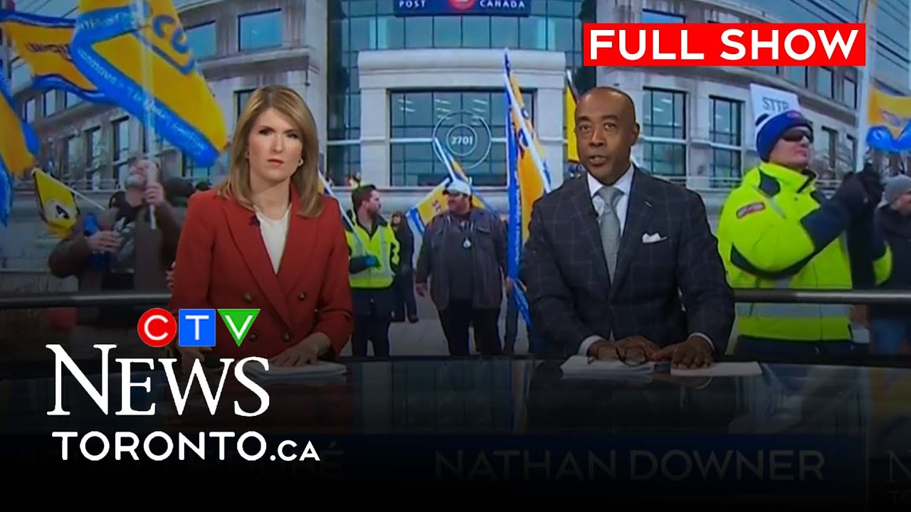 Feds ask board to intervene in Canada Post strike | CTV News Toronto at Noon for Dec. 13, 2024