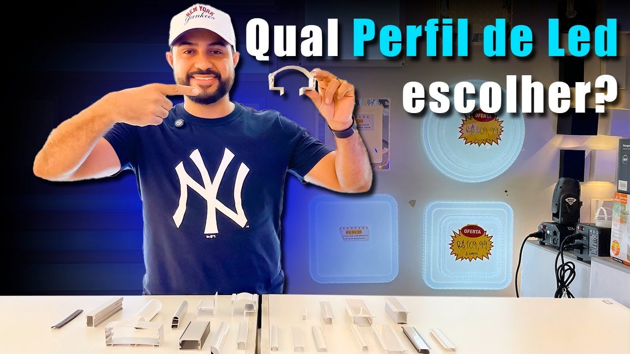 Perfil LED, FITA LED no PERFIL | Qual Modelo de Perfil de LED 💡 | Planet Iluminação