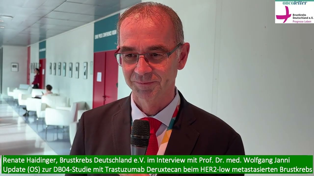 ESMO 2023 | Update zur DB04-Studie mit Trastuzumab Deruxtecan bei HER2-low metastasiertem Brustkrebs