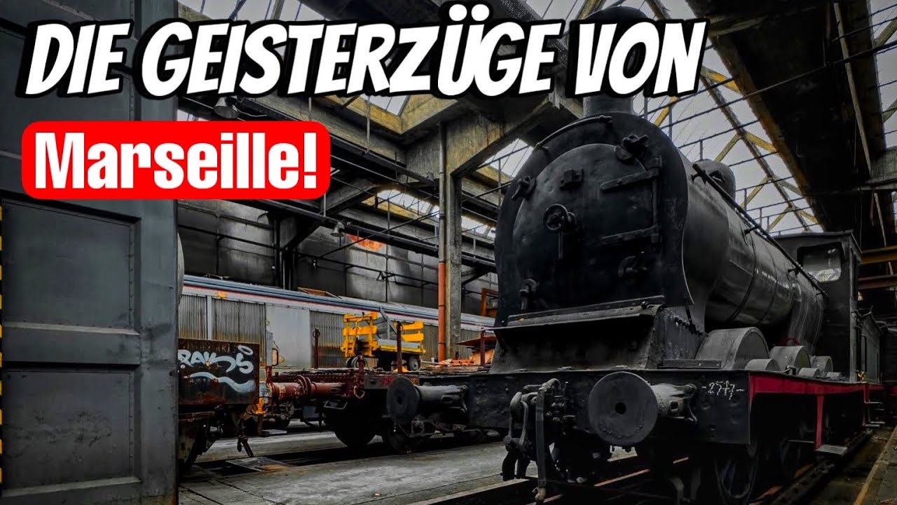 VERGESSEN & VERLASSEN❌DER EUROSTAR UND ALTE DAMPFLOKOMOTIVEN VERGAMMELN MITTEN IN DER STADT! #lost