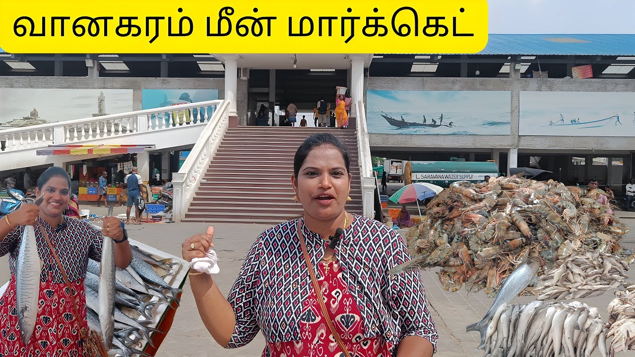 வானகரம் சந்தையில் மீன்களினஂ விலை | Vanagaram Fish Market in Chennai | Best Wholesale Fish Market