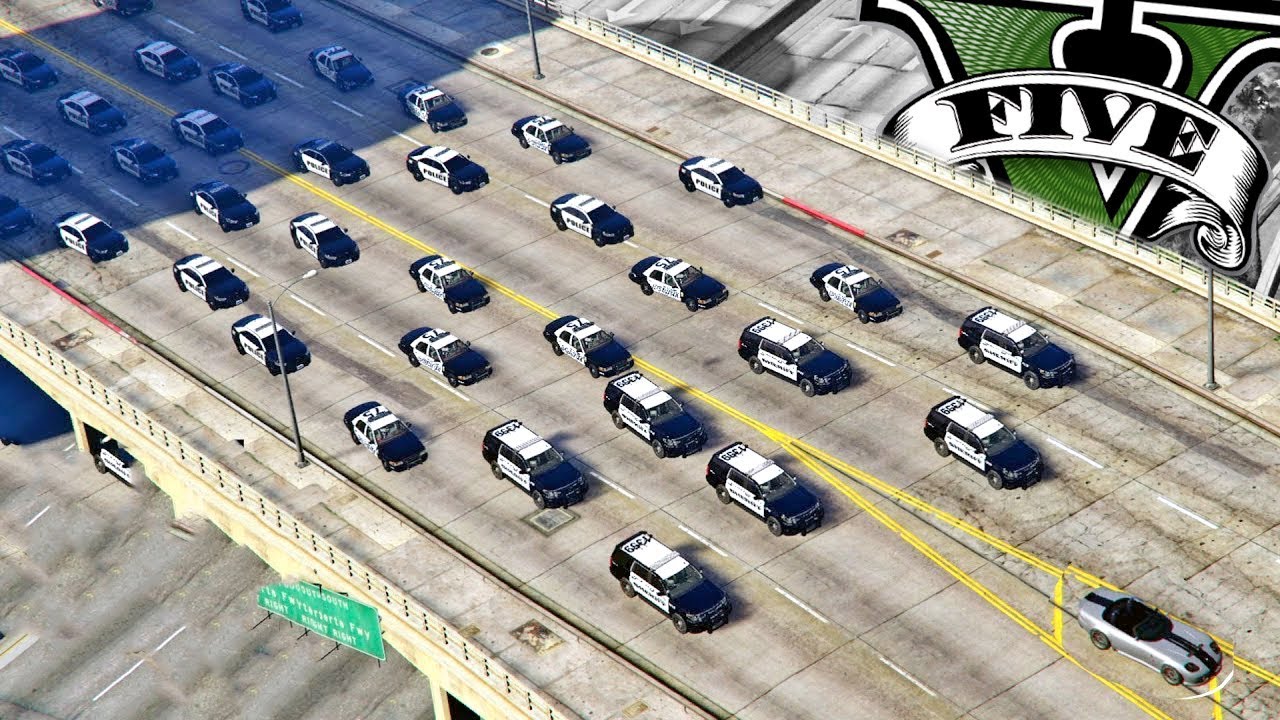 ЛОВИТЕ ЭТОГО ПАРНЯ! САМАЯ БОЛЬШАЯ ПОГОНЯ В GTA 5! МОДЫ ГТА 5 LSPDFR