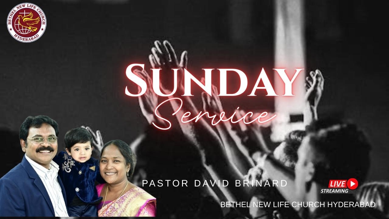 🆕08-Feb-2026 || Sunday Service || 𝖫𝗂𝗏𝖾 || 𝖯𝖺𝗌. 𝖣𝖺𝗏𝗂𝖽 𝖡𝗋𝗂𝗇𝖺𝗋𝖽 ||