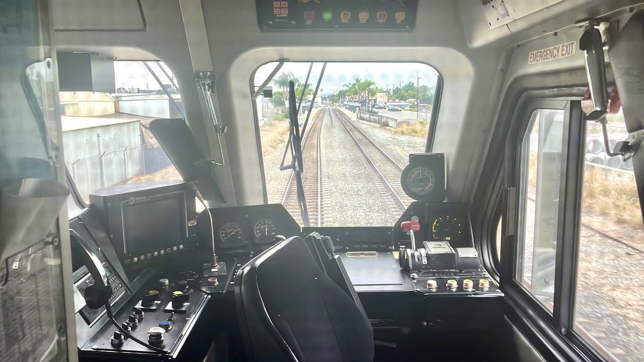 Riding Metrolink with Cab Views! Covina to San Bernardino Depot 6/13/2022