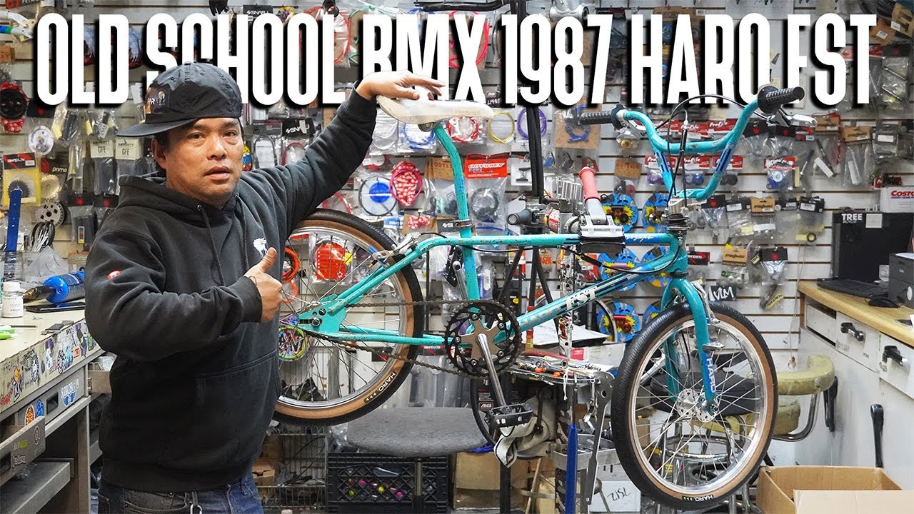 ЛУЧШИЙ BMX-велосипед всех времён? Реставрация Haro FST 1987 года.