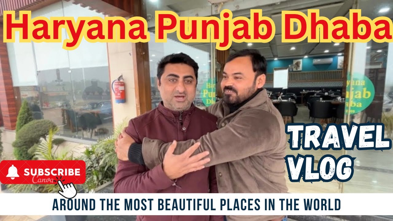 Haryana Punjab Dhaba का देसी स्वाद + अनएक्सपेक्टेड दोस्त! 🛣️🔥 Lucknow to Delhi Highway #Vlog