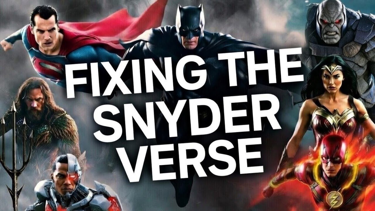 We Broke Down How to Fix the SnyderVerse Once and For All