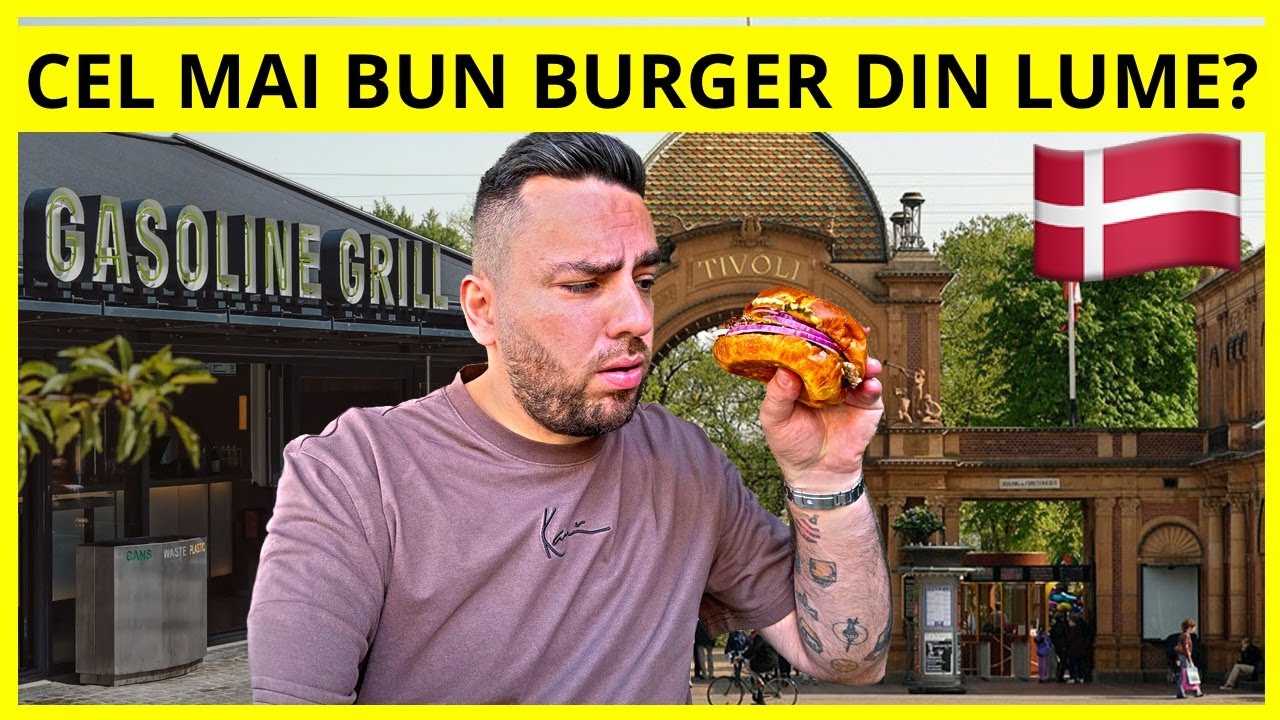 CEL MAI BUN BURGER DIN LUME? L-AM TESTAT SĂ VĂD DACĂ MERITĂ TITLUL! (Gasoline Grill, Copenhaga)