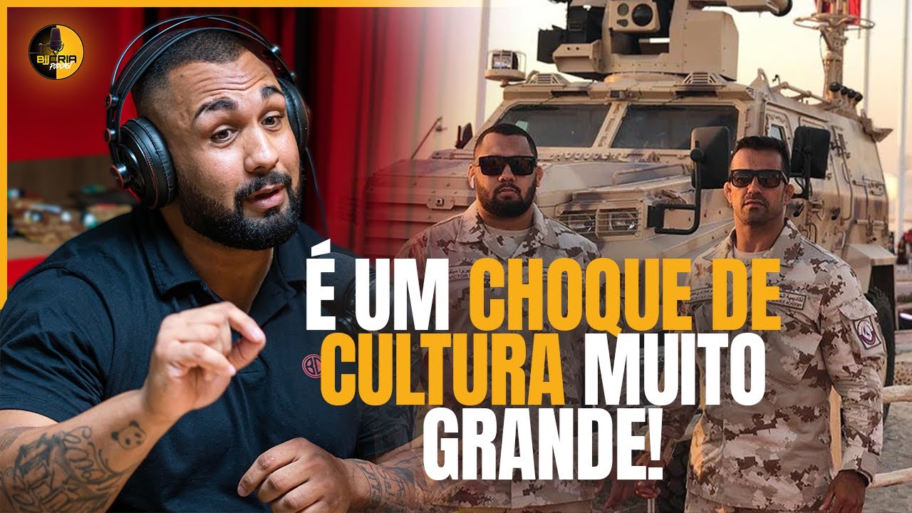 FAIXA PRETA fala como foi DAR AULA de JIU JITSU no CATAR!