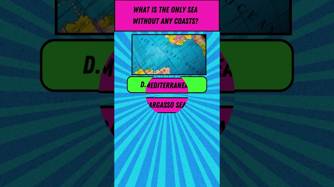 SeA TRiViA: The Mysterious Sea With No Coasts 