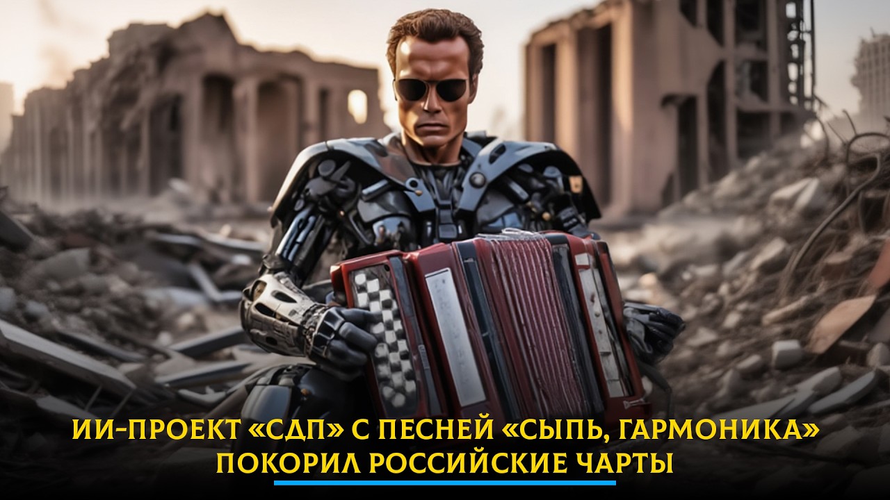 ИИ-проект «СДП» с песней «Сыпь, гармоника» покорил российские чарты