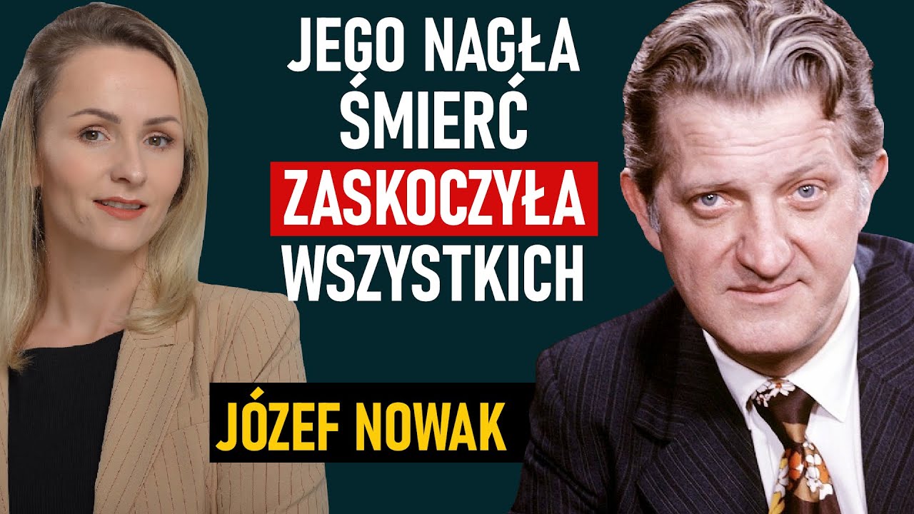 Stracił rolę życia. Zmarł nagle w kwiecie wieku - J&oacute;zef Nowak