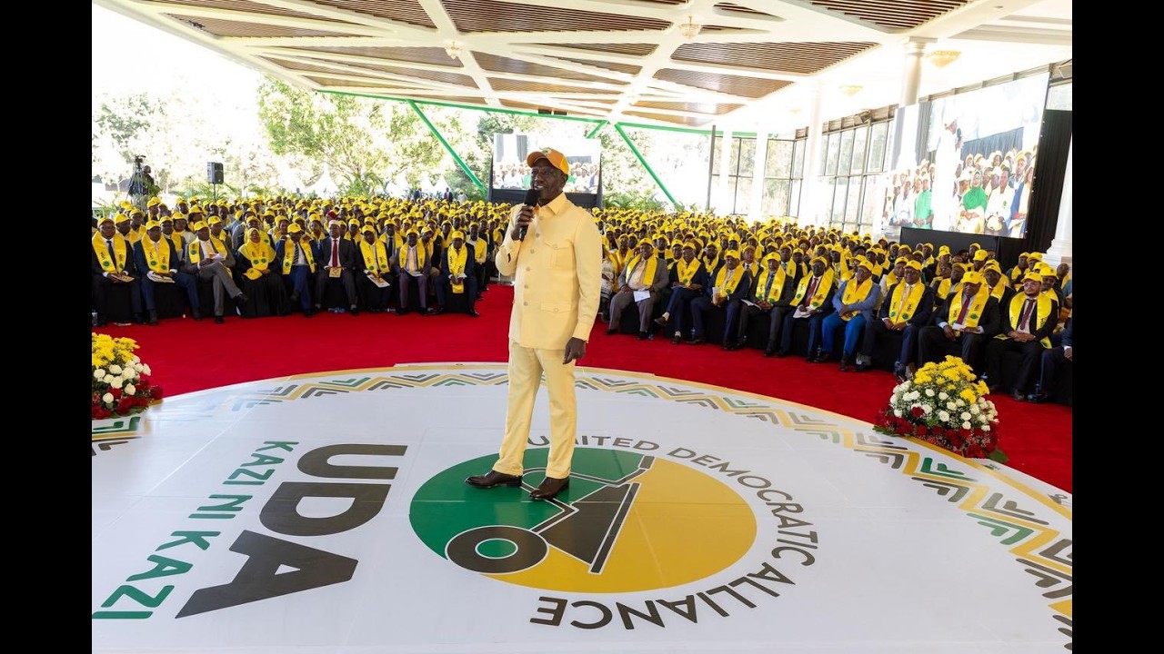 LIVE:UDA Aspirants' Meeting, State House, Nairobi