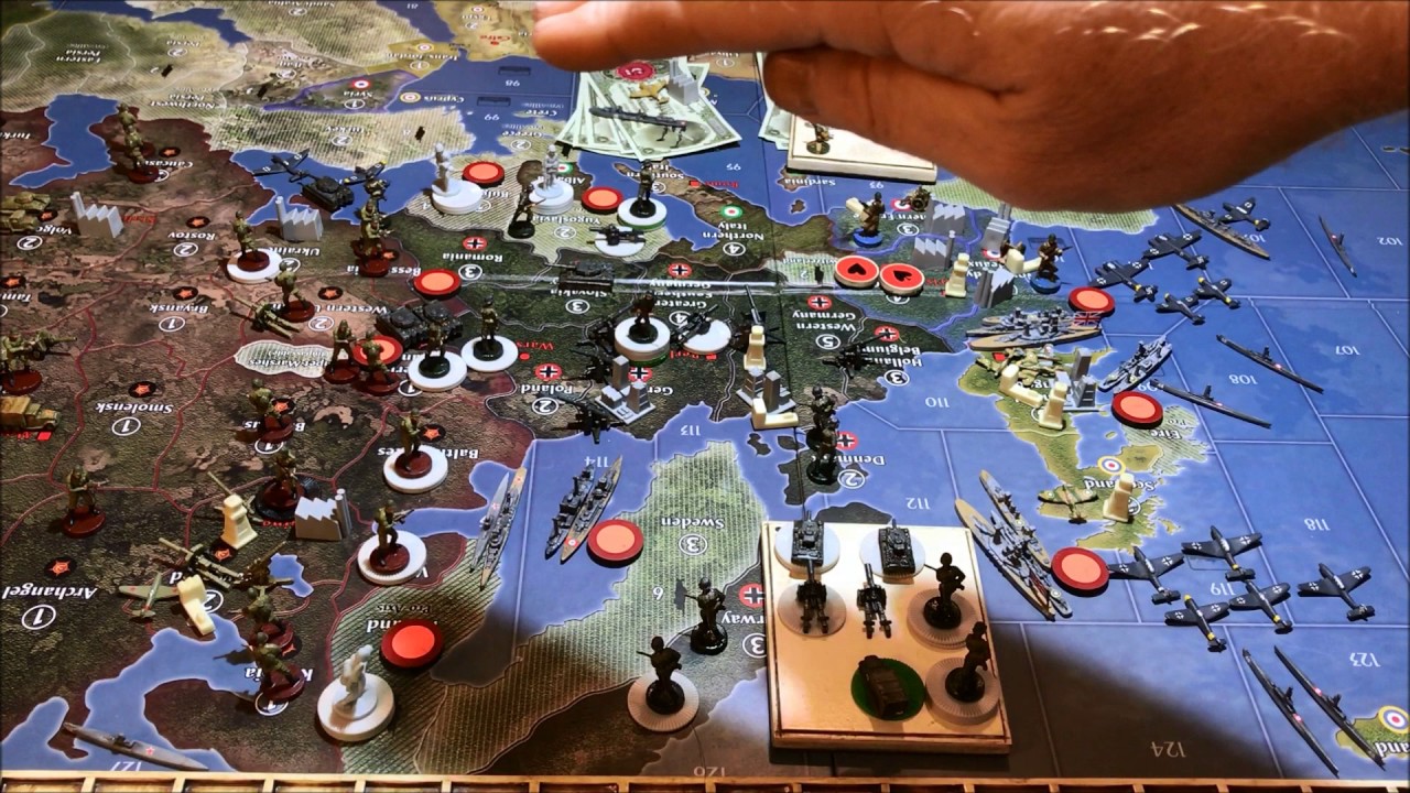 Axis & Allies 1940 Global Germany Strategy Sired style.. 