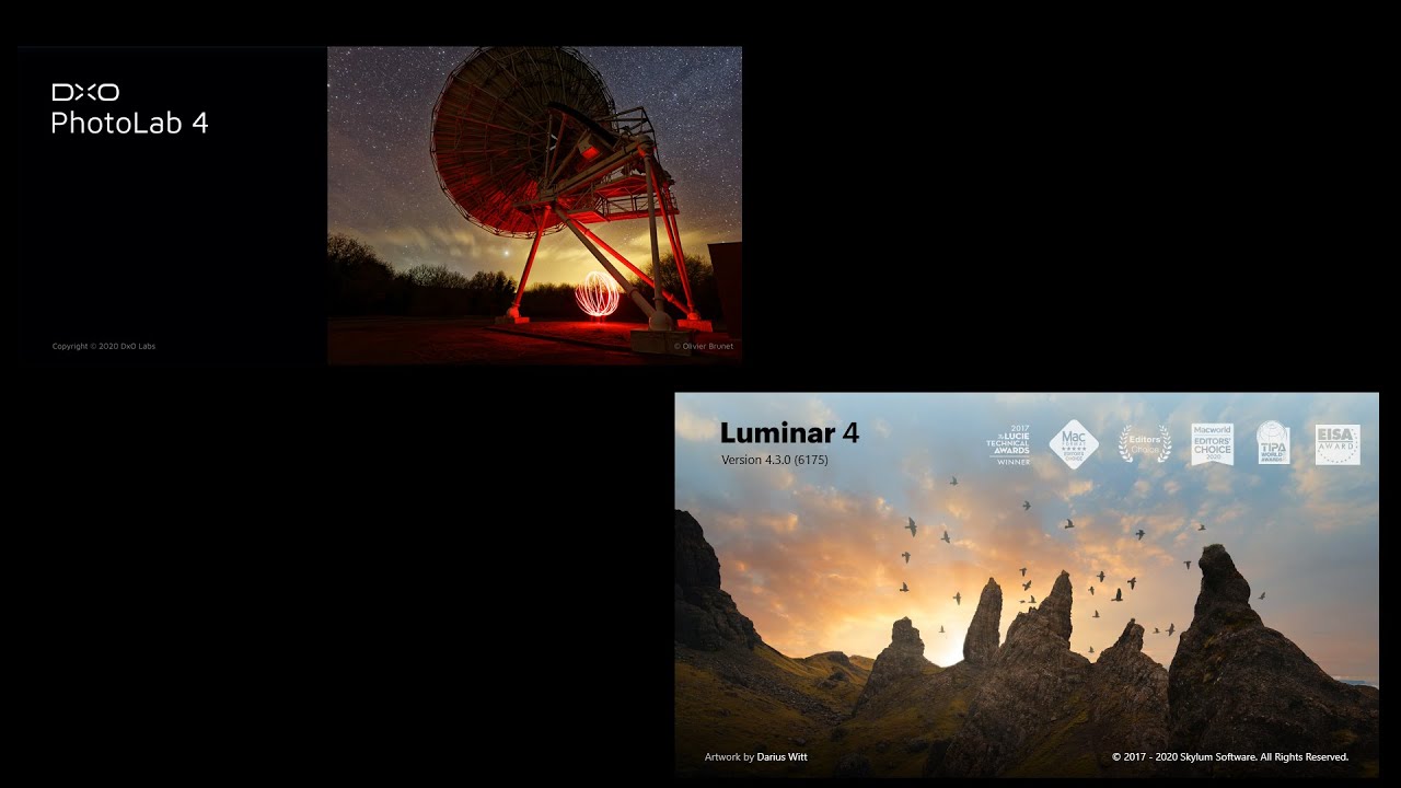 DXO V4 vs Luminar V4   Creative and Artistic test