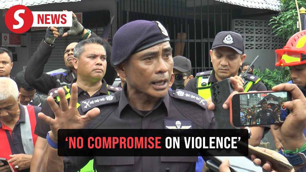 Police arrest several after Kampung Sungai Baru eviction turns chaotic