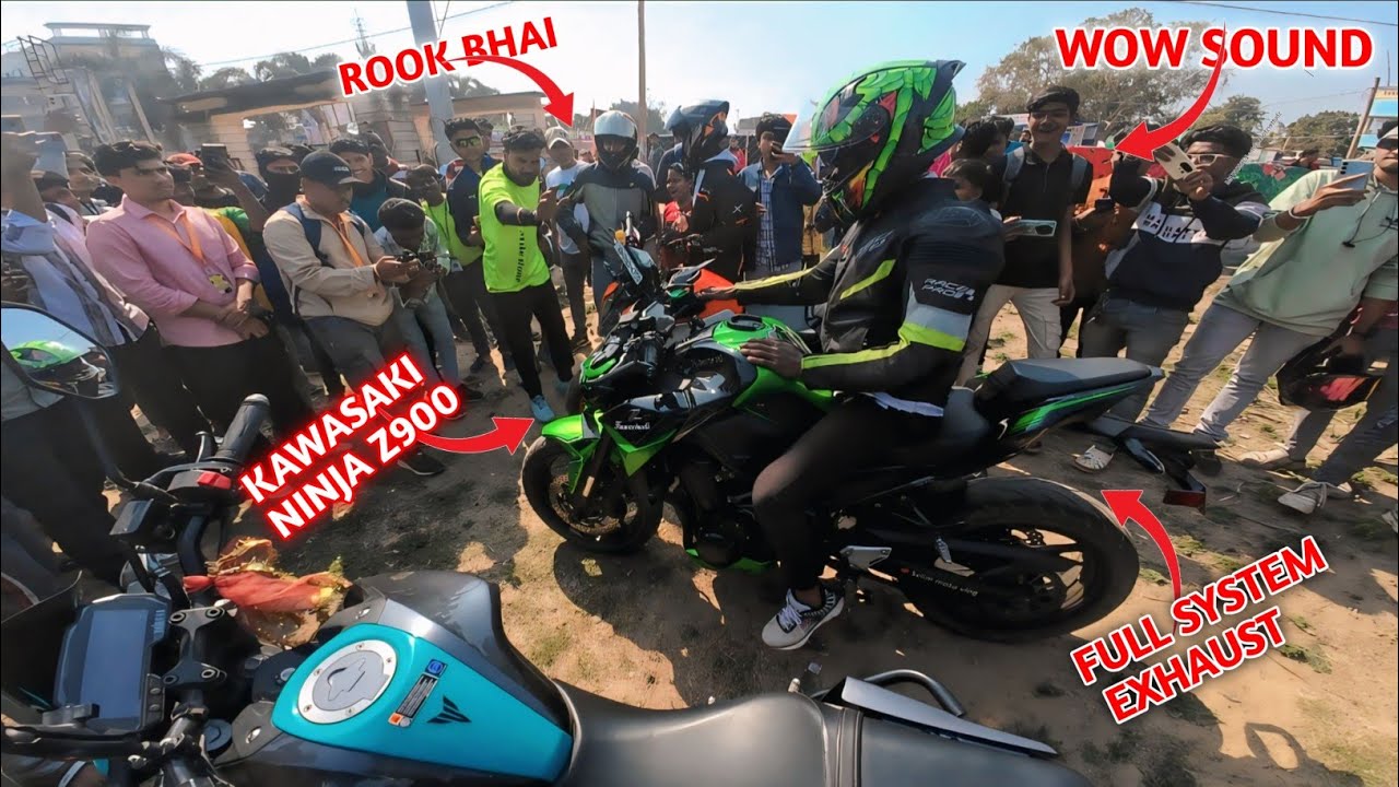 “Z900 sound = instant heart attack for bike lovers 💚🏍️” METUP IN ARAMBAG, KAMARPUKUR 