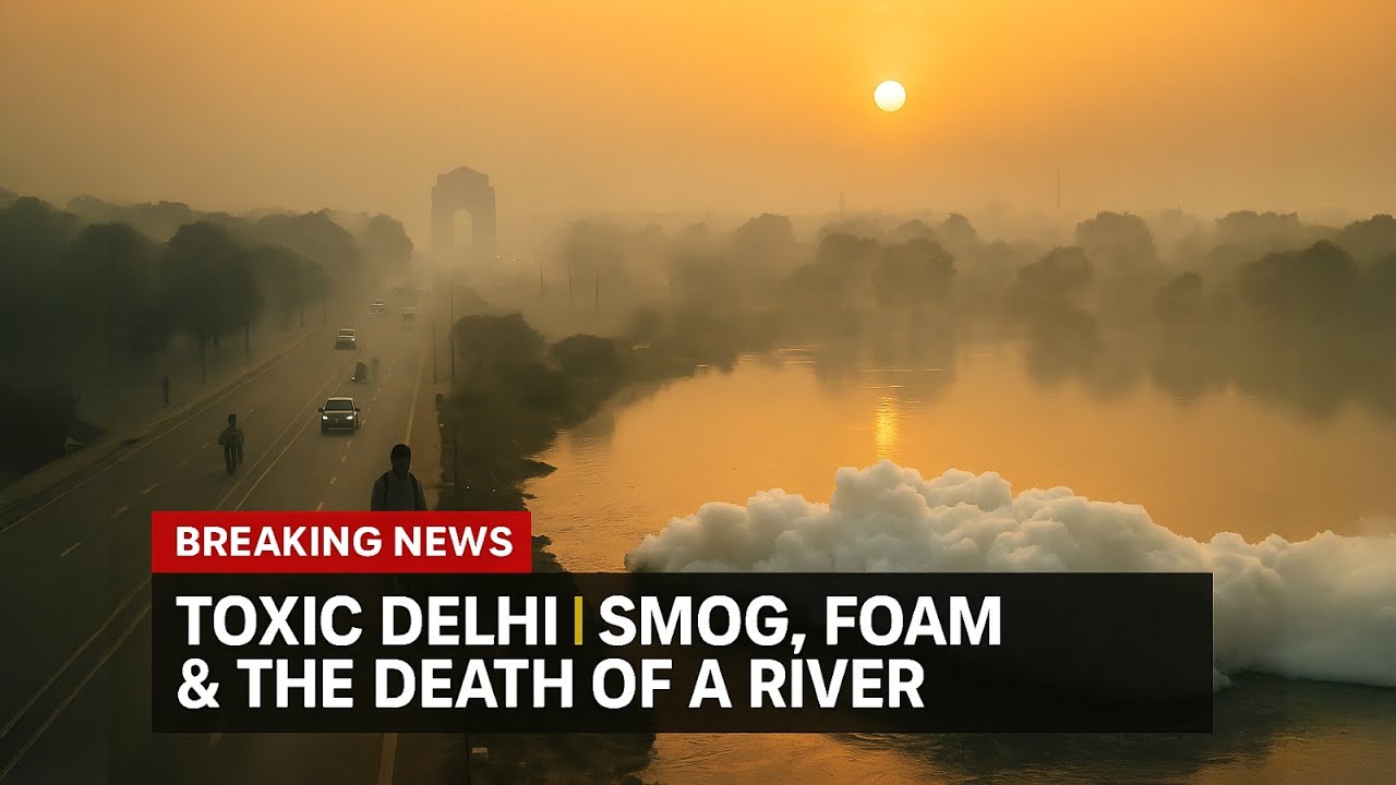 Environmental Emergency in Delhi | Air & Water Hit Dangerous Levels