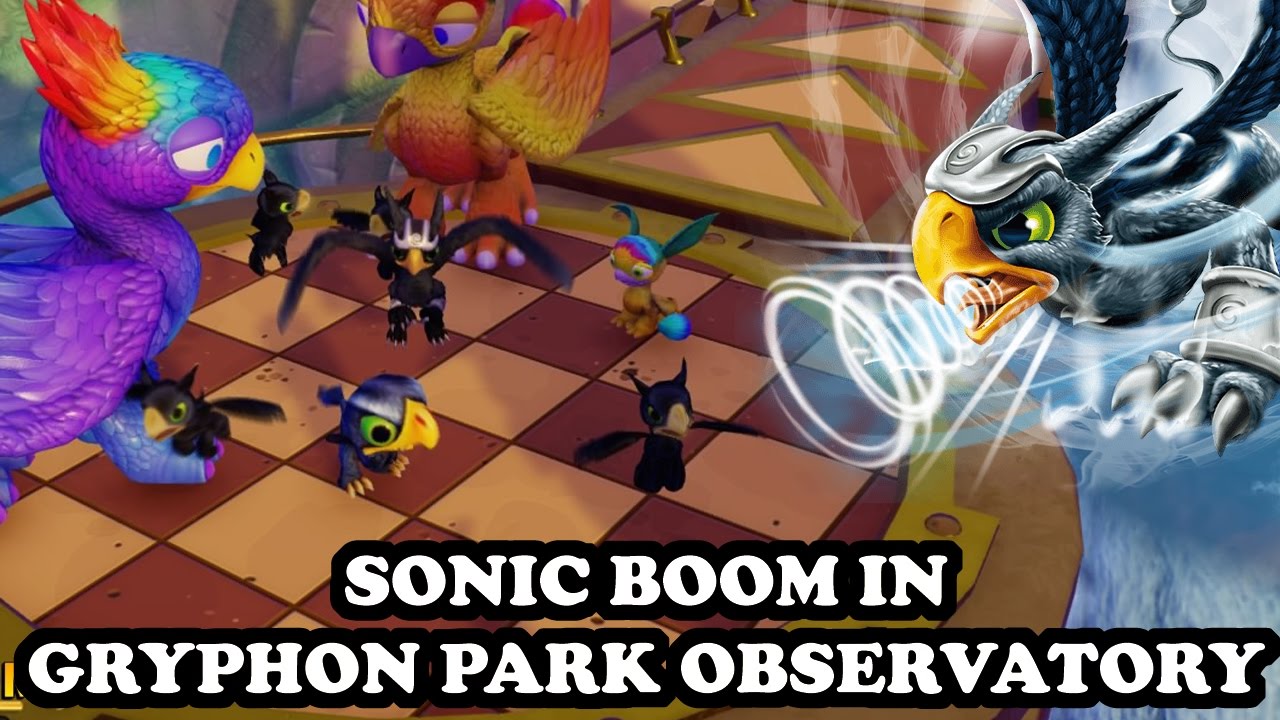 Skylanders Imaginators - Sonic Boom in Gryphon Park Observatory GAMEPLAY