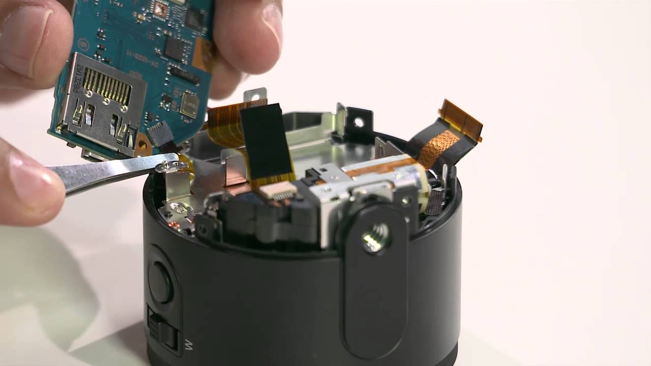 Sony QX100 Reverse Teardown