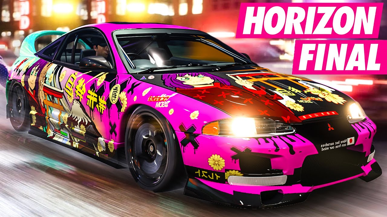 FORZA HORIZON 5 - A GRANDE FINAL DAS BATALHAS NOTURNAS COM O ECLIPSE DO NEED FOR SPEED UNBOUND! 😱