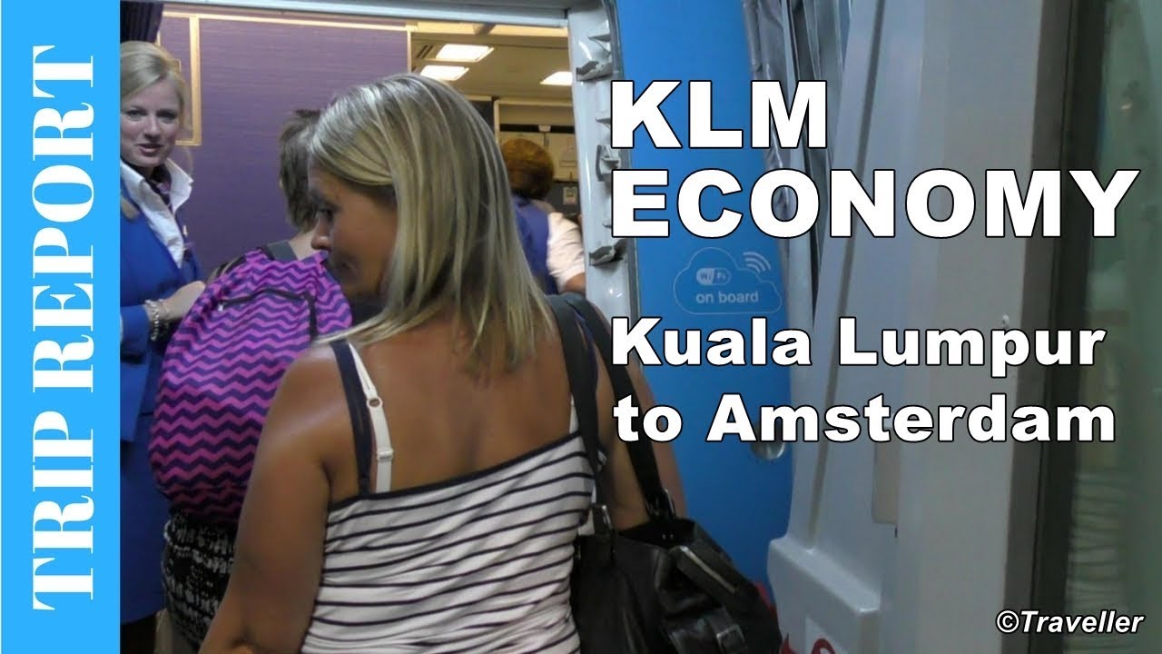 RAPORT Z PODR&Oacute;ŻY KLM &ndash; Lot Boeingiem 777 w klasie ekonomicznej z Kuala Lumpur do portu lotniczego...