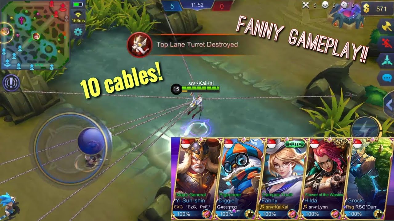A Full Fanny Gameplay to start off my Channel!