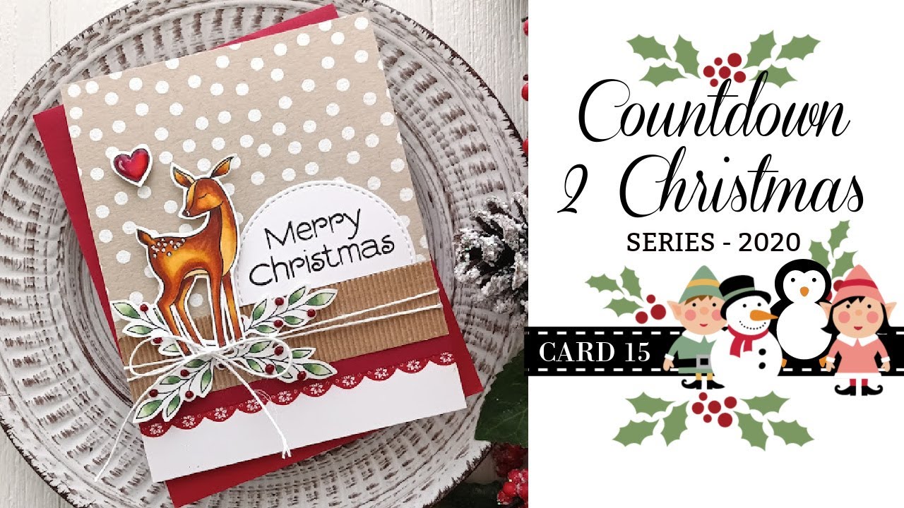 Countdown 2 Christmas Series | Card #15 | Simon Says Stamp Woodland Whimsy