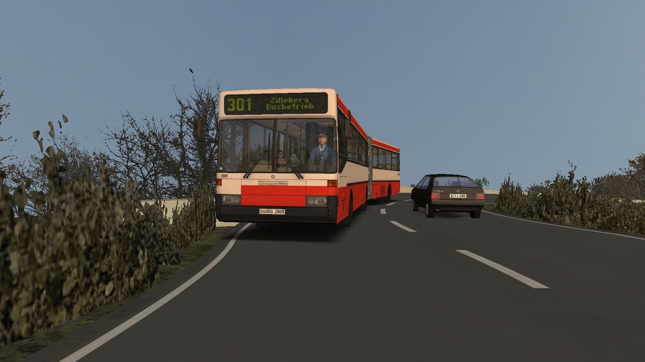 MB O405G Voith D854.2 - OMSI 2 : Kbergbahn Ligne 301 : Zilleberg | FULL KICKDOWN