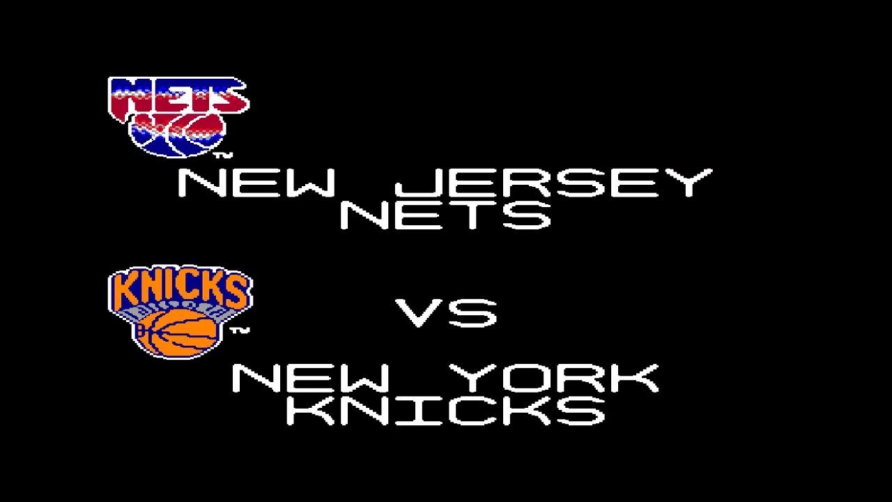 Tecmo Super NBA Basketball (SNES) Nets vs Knicks