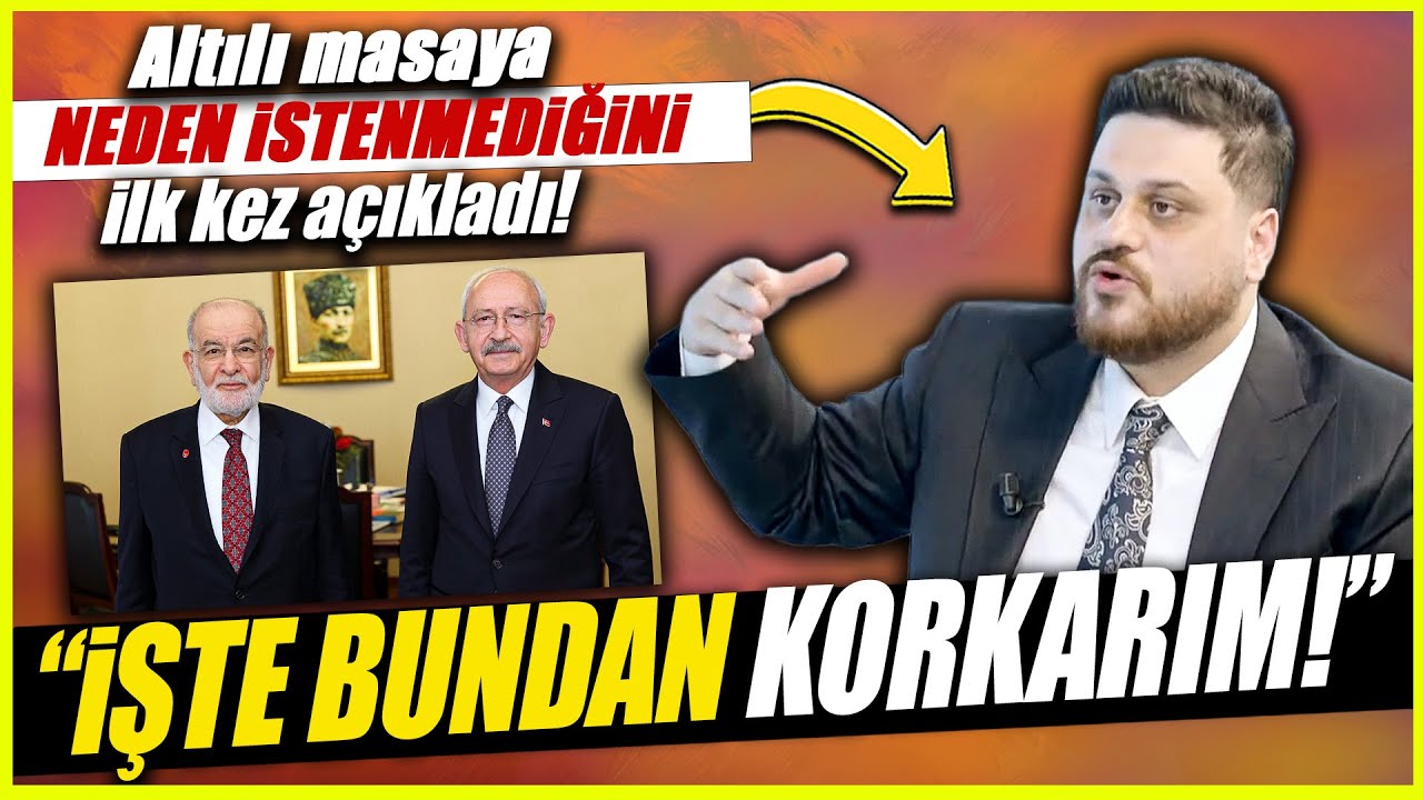 Hüseyin Baş altılı masaya neden istenmediğini ilk kez açıkladı! 
