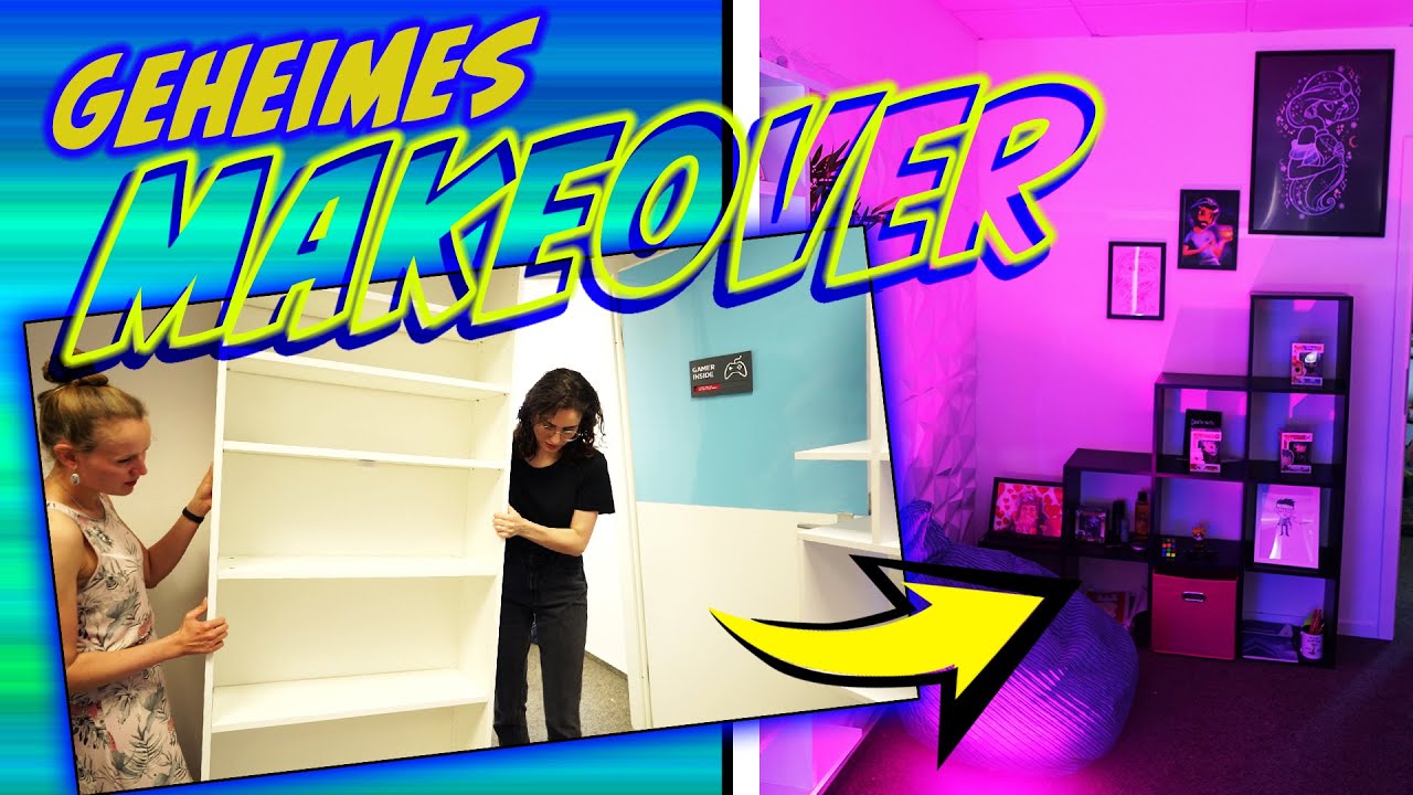 GEHEIMES STUDIOMAKEOVER! Kathi & Dania gestalten Claudios Studio komplett neu! Wird es ihm gefallen?