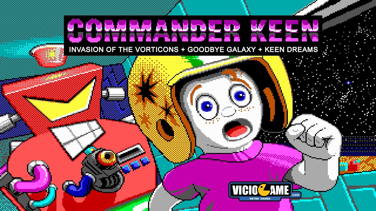 🎮 Commander Keen Collection (PC / MS-DOS) Complete Gameplay