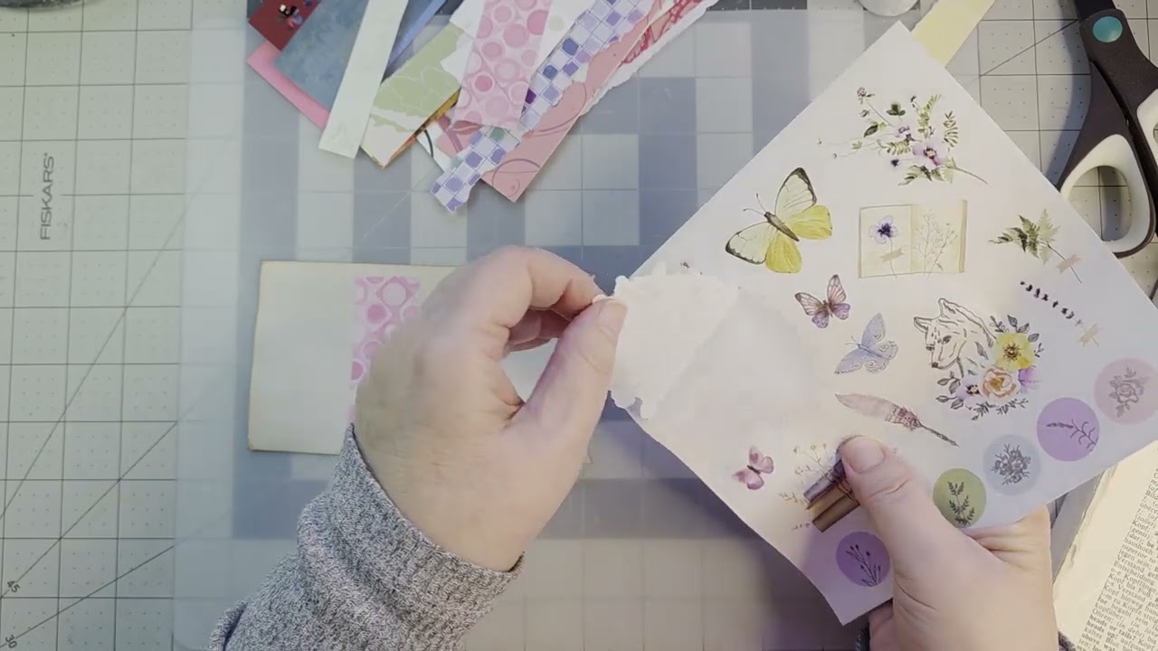 #decktheyear - Week 3 Altered Index Card