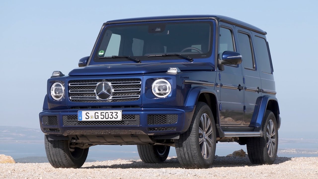 2019 Mercedes-Benz G500 | Brilliant Blue Metallic